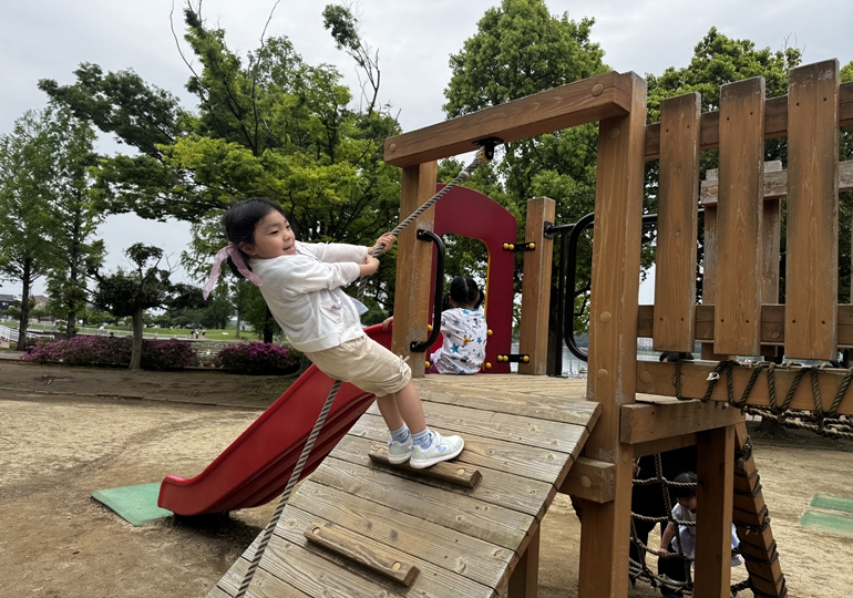 手賀沼公園の遊具