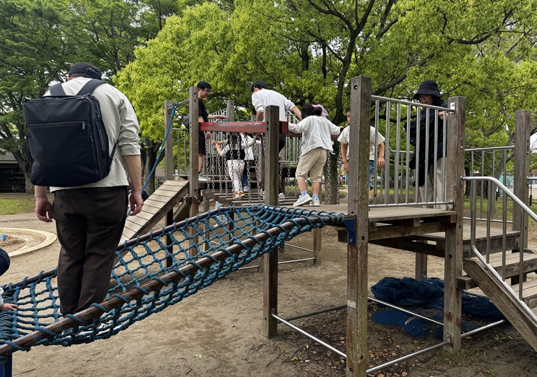 手賀沼公園の遊具
