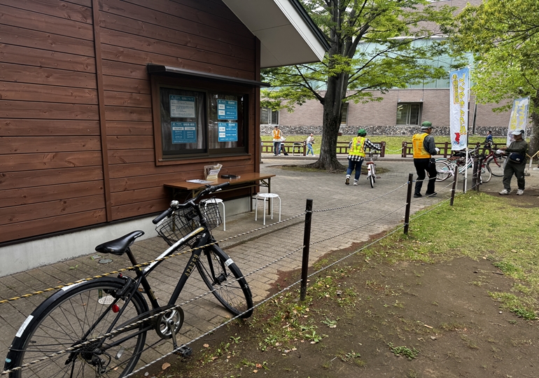 手賀沼公園 自転車