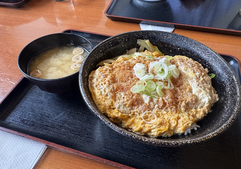 天然温泉 満天の湯 カツ丼
