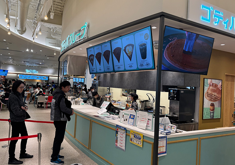 ららぽーと船橋 北館のランチ