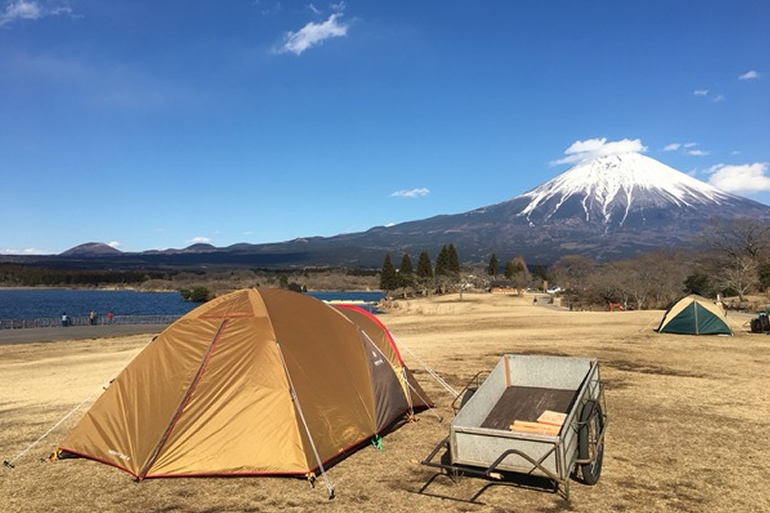 田貫湖　キャンプ