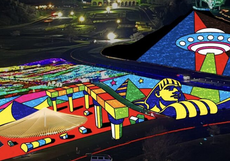 ドイツ村　イルミネーション